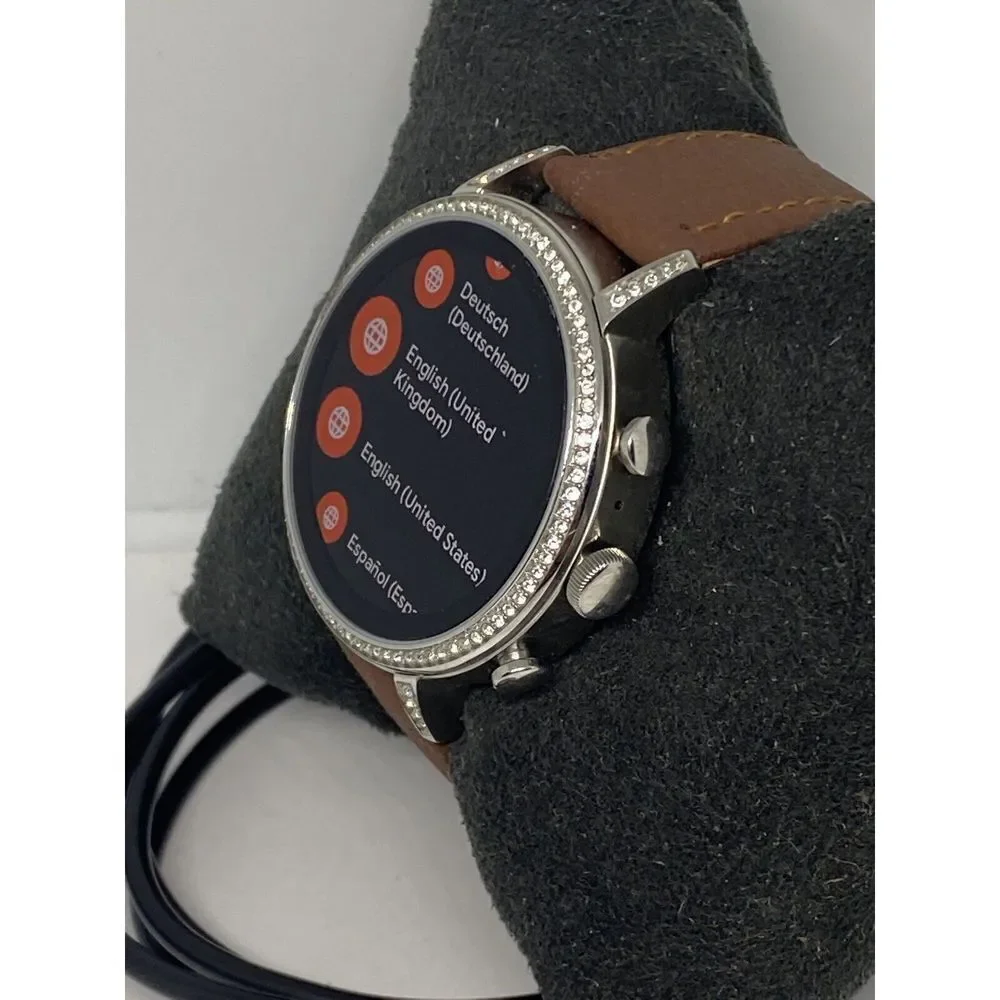 Fossil Gen 4 Authentic Digital Dial Smart Watch Custom Band FTW6013 AB532